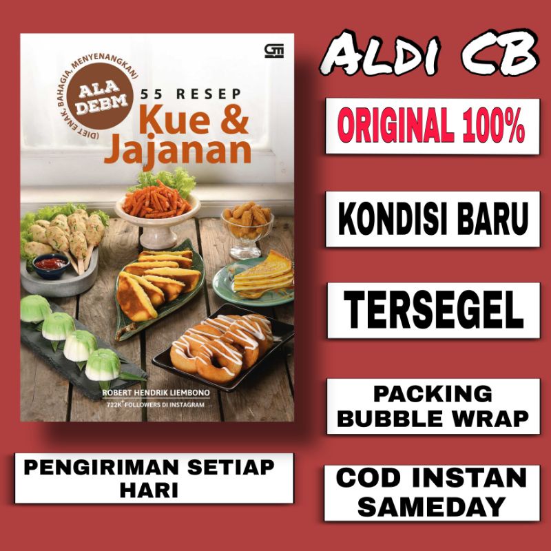 55 Resep Kue Dan Jajanan Ala DEBM