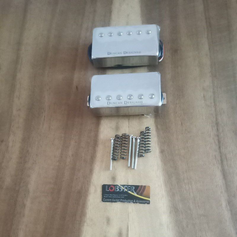pickup Duncan Designed HB 101 N HB 102 B Set Chrome