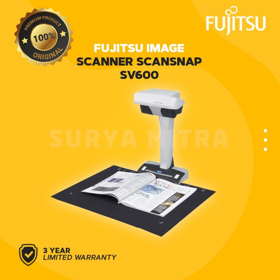 FUJITSU SV600 A3 Scanner Scan Snap Series