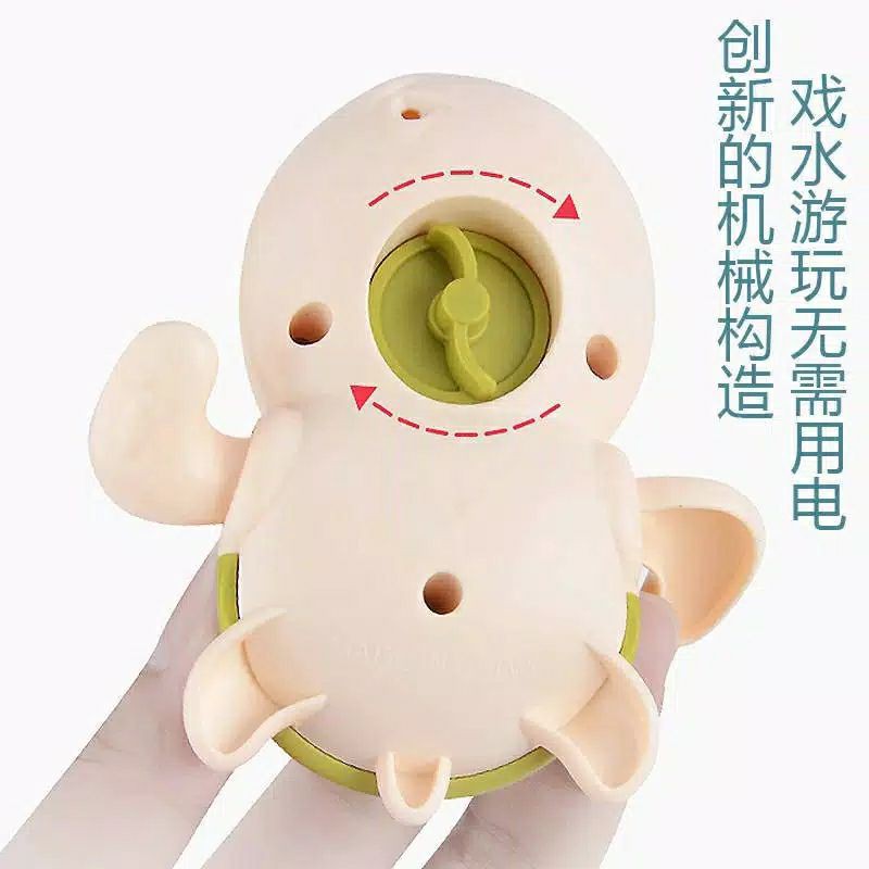 Mainan Mandi Bayi Ikan Paus Kura Kura Berenang Di Air