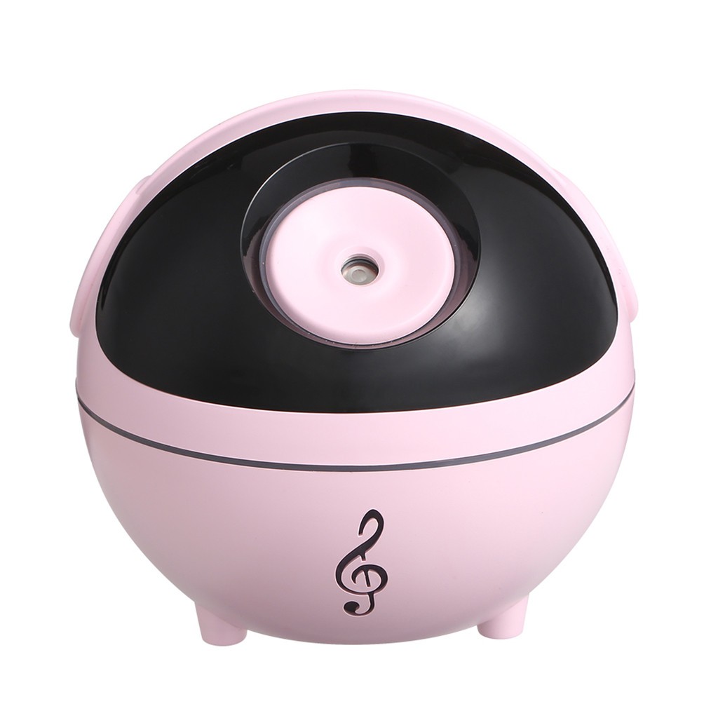 ISHOWTIENDA Ultrasonic Air Humidifier Aromatherapy Music Wizard Rechargeable 350ml