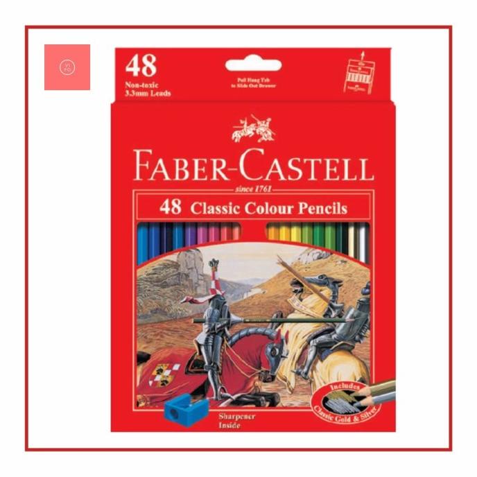 

(COD) Pensil Warna Faber-Castell 48 Classic Colour