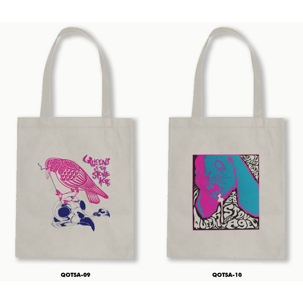 TOTE BAG BLACU - QOTSA/QUEENS OF THE STONE AGE