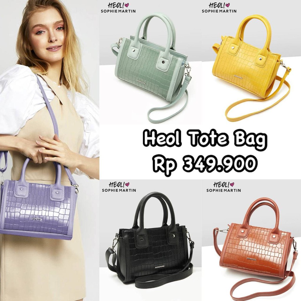 TAS TOTE WANITA SOPHIE MARTIN PARIS HEOL TOTE SERIES