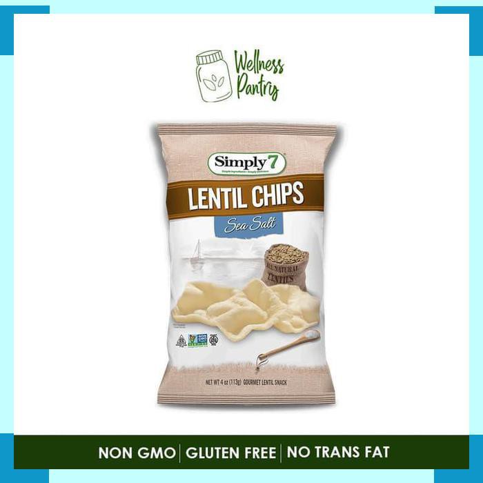 

Simply7 Lentil Chips Sea Salt 85 gr