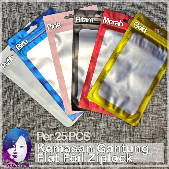 MIN 20 PCS Kemasan Plastik Klip Gantung Makanan & Aksesoris Premium