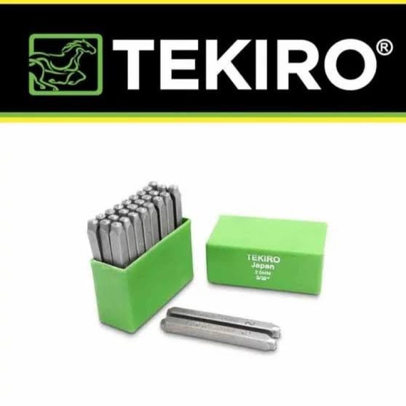 TEKIRO-HURUF KETOK 1.5 SAMPAI 12MM