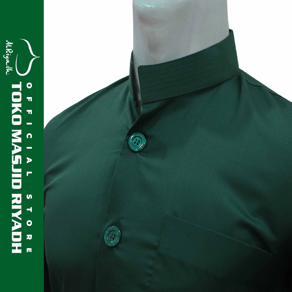 Baju Koko ZAWEEYA Executive Toyobo Polos Warna