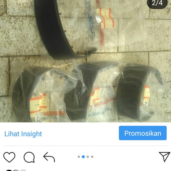 Produk Terbaik] Buntut spakbor depan Vespa Corsa Original Danmotor Nos