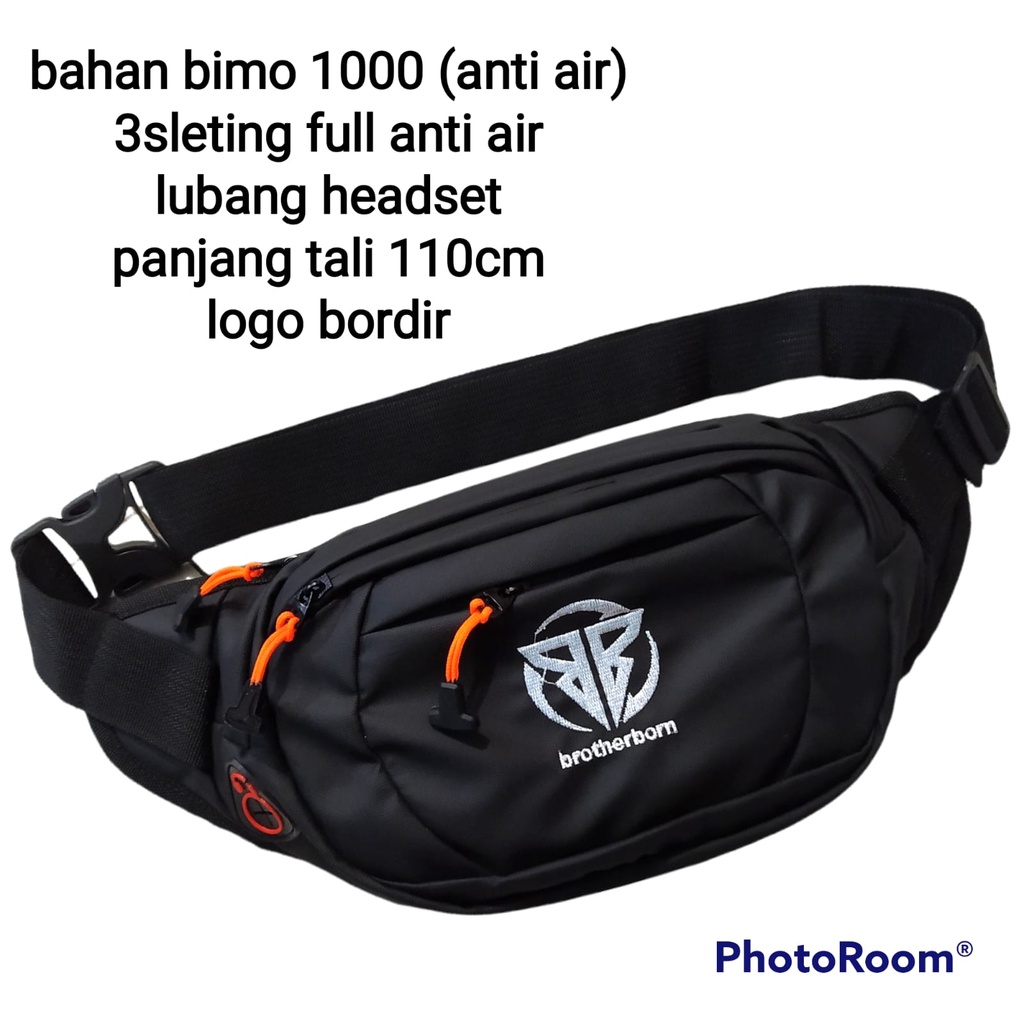 Tas Selempang Waistbag pria multifungsi