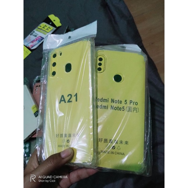 Case / softcase / silikon case / Samsung A21 dan readmi note 5 , redmi note 5 pro