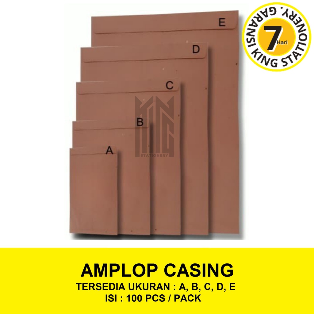 

AMPLOP COKLAT / AMPLOP CASING / AMPLOP GAJI