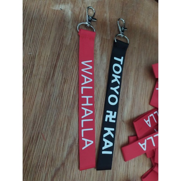 STRAP KEYCHAIN WALHALLA VALHALLA TOKYO KAI TOKYO REVENGERS TOMAN MANJI MIKEY DRAKEN