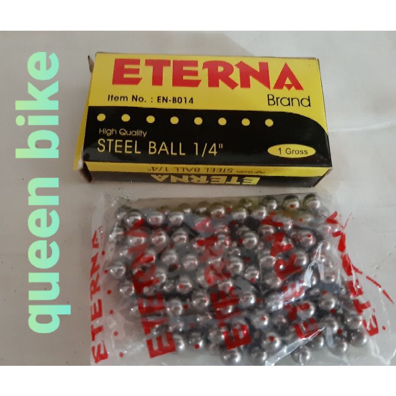 Gotri Pelor As Roda Belakang Sepeda Steel Ball Sepeda 1/4 PACIFIC (144 biji)