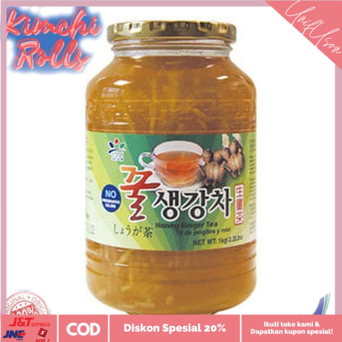 

⭐COD⭐ Honey Ginger Tea (Teh Jahe Madu Asli Korea) 1kg