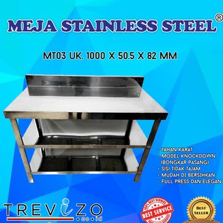 Harga Meja  Dapur Stainless Steel Desainrumahid com