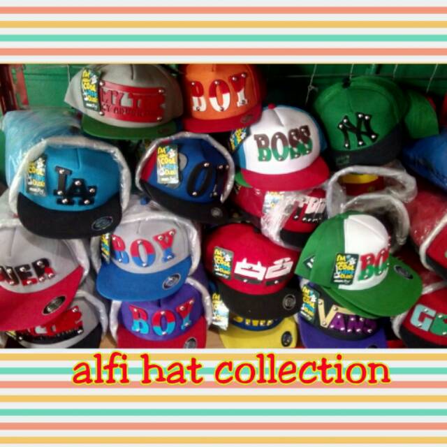 Topi hip-hop anak