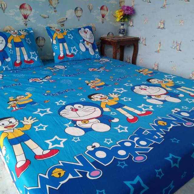 Sprei Kasur Homemade Karakter / Sprei Karakter Bahan Katun Ukuran 180 x 200 Cm 004