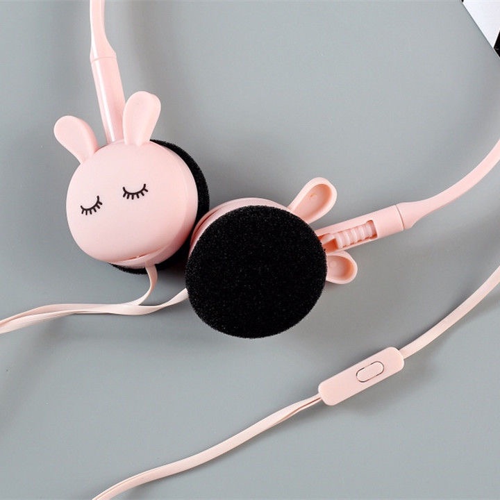 MIINII Headset/Handsfree Bando KN200/KN3017 Motif Karakter Lucu Imut Super Bass