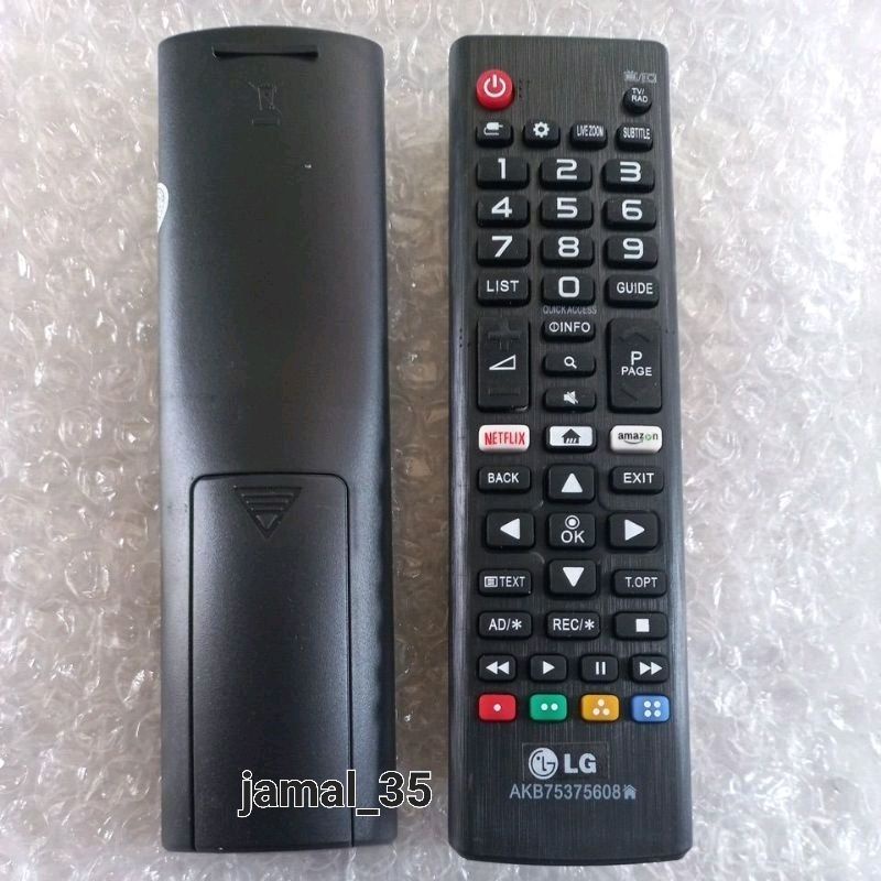 REMOTE REMOT SMART TV LCD LED LG NETFLIX AMAZON AKB75375608