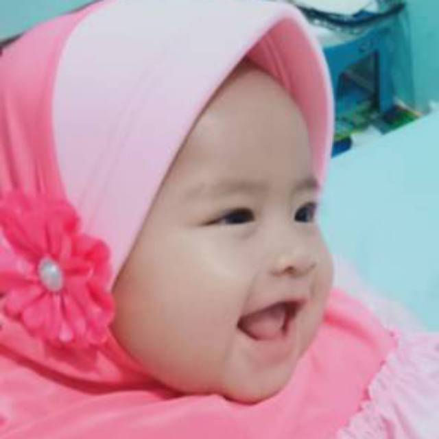 Jilbab hijab bayi bahan spandek sutra