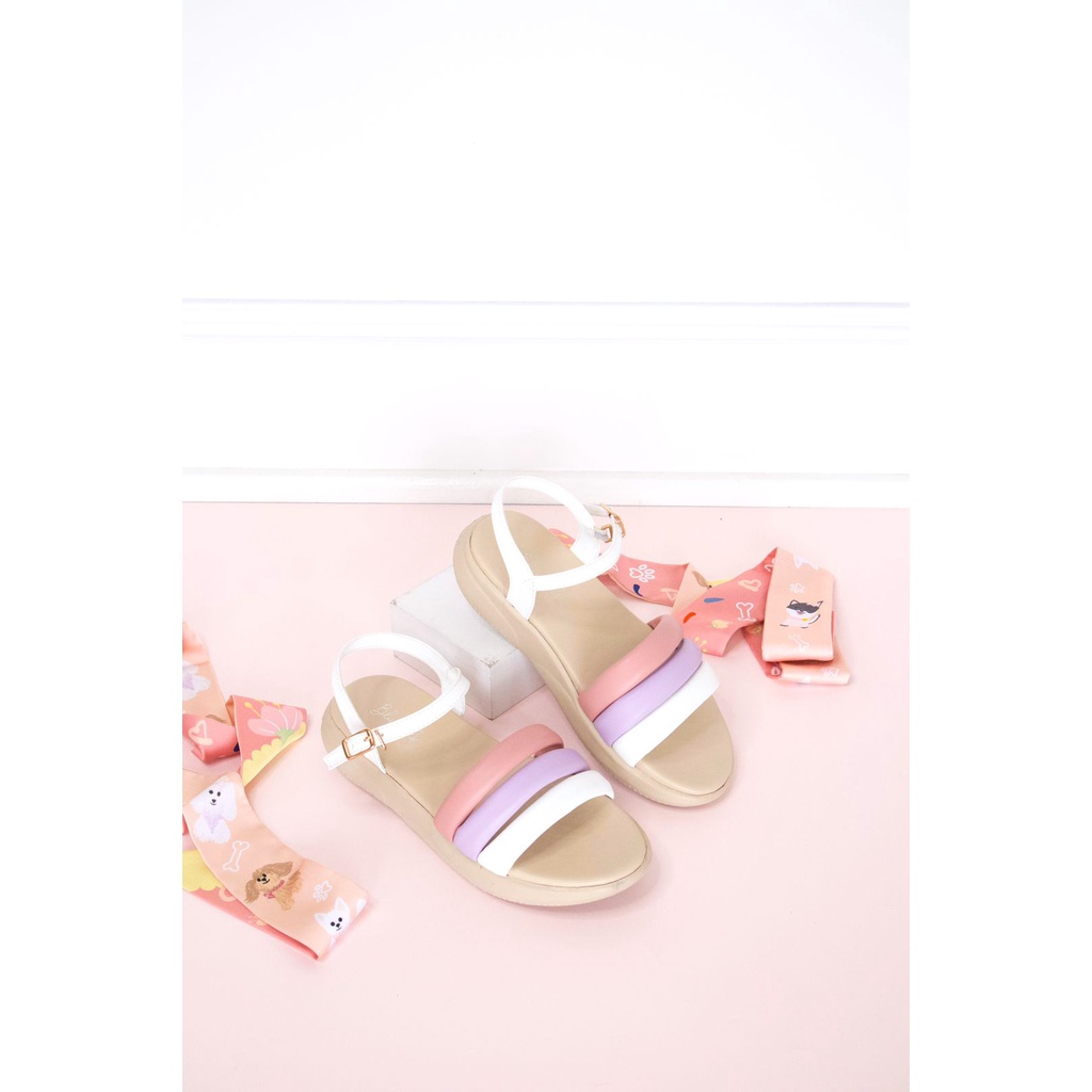 Bluebells Sandal Tali Wanita Slip On 3cm -Bress-2