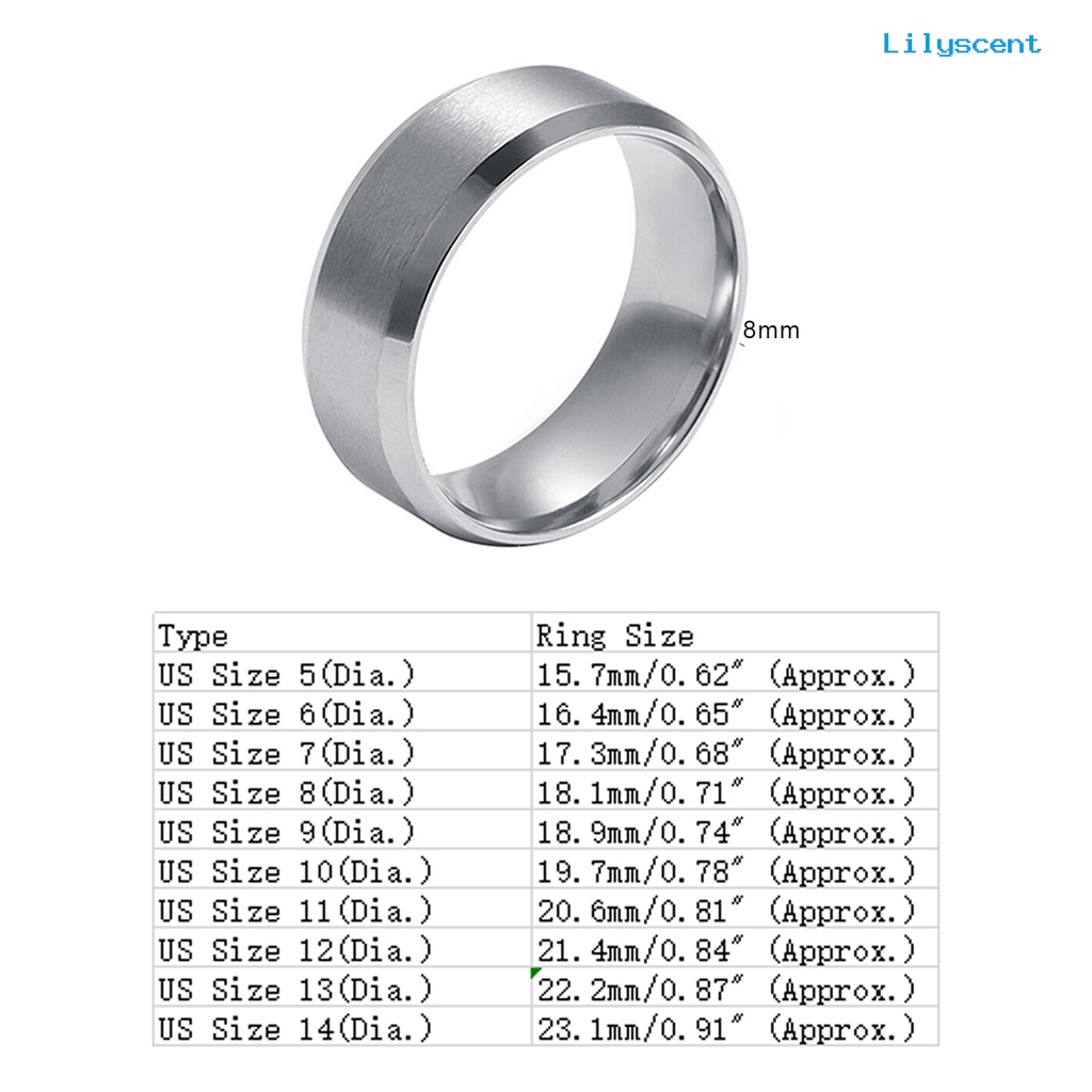 Ls Cincin Bahan Titanium Steel Gaya Punk Untuk Cocktail