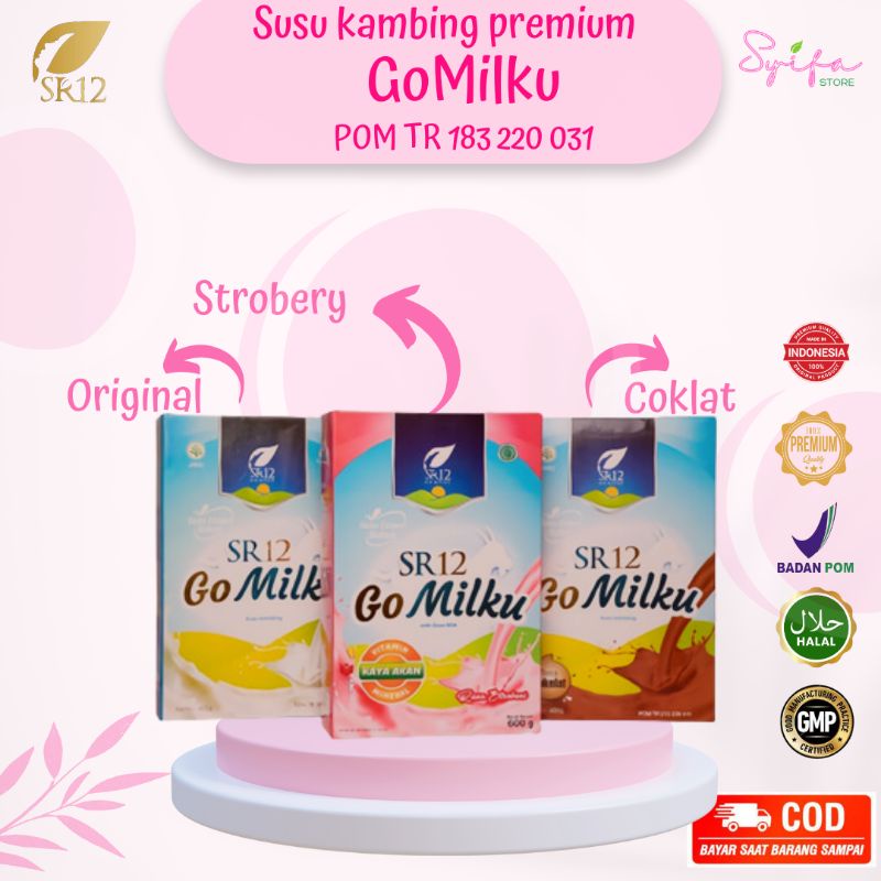 

Susu etawa / gomilku sr12 / susu anak / susu lansia