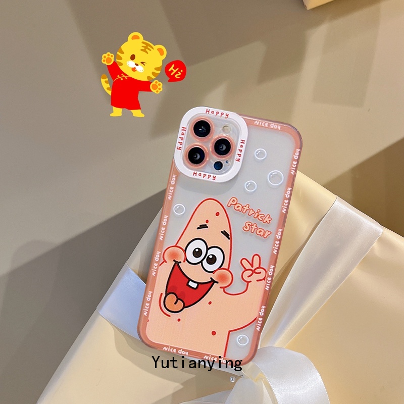 Soft Case Tpu Transparan SpongeBob Untuk Vivo Y33S Y75 V21 V23 V23E Y20i Y12 Y11 Y21 Y17 Y15 Y53S Y15A Y51A Y21S Y20 Y15S Y11S Y51