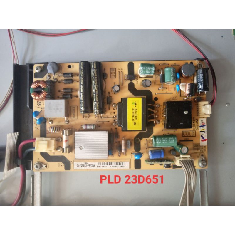 PSU PLD 23D651 POWER SUPLY TV LED POLYTRON 23D651