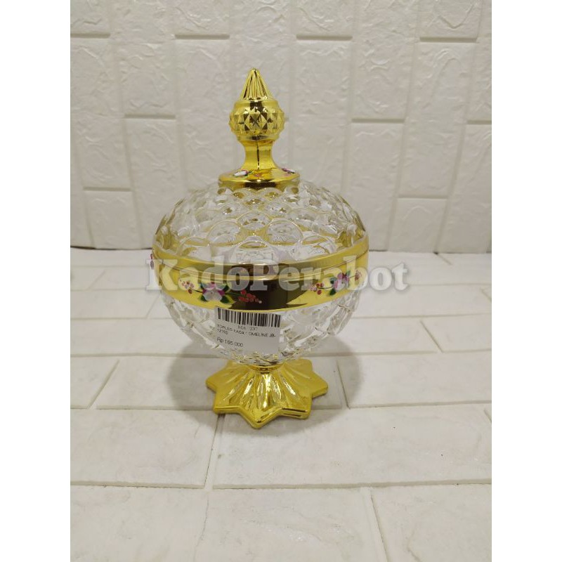 Toples kaca Homeline jb 1215 S- toples kaca cantik - toples kaca elegan