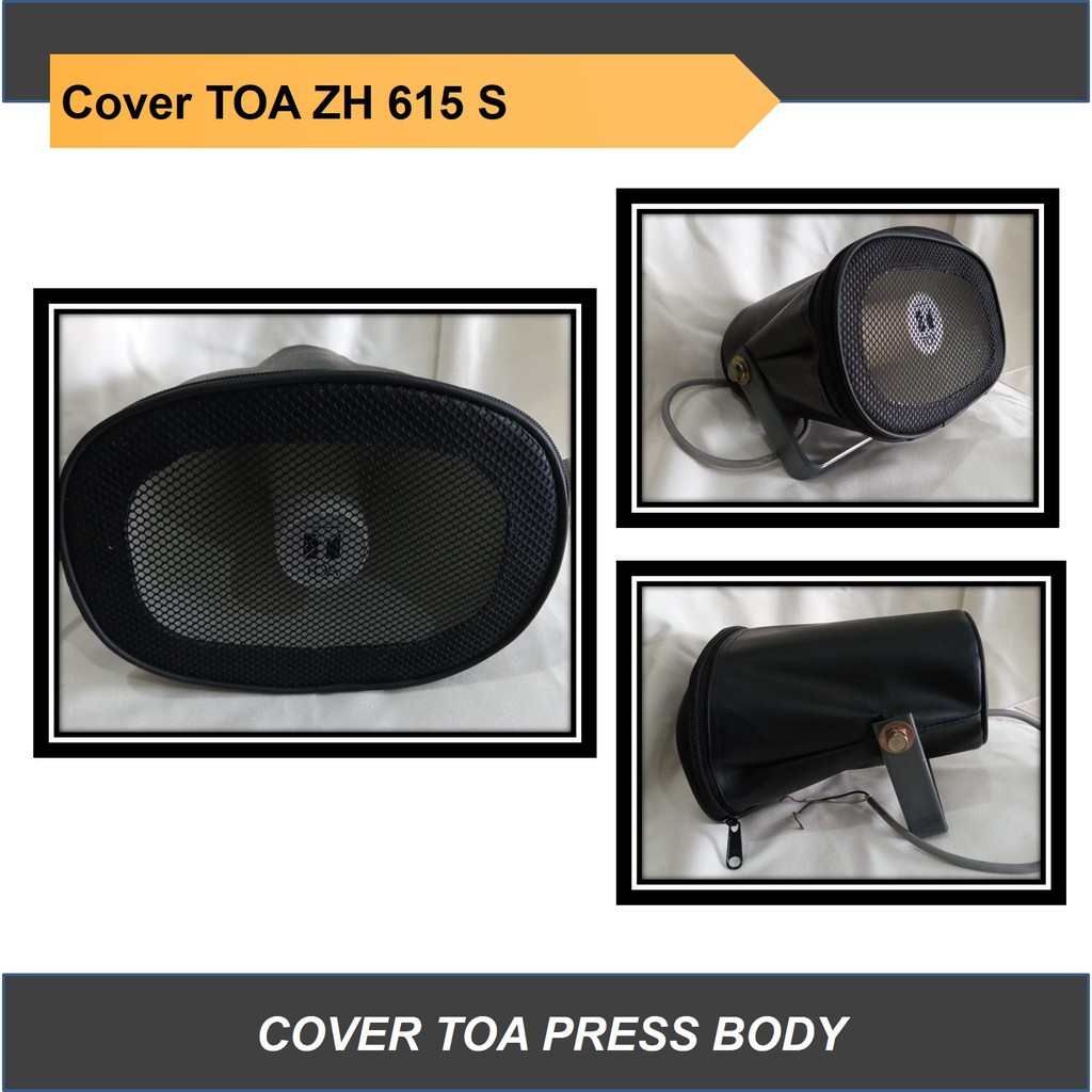 Jas TOA 15 ZH-615S Watt Oval, Cover TOA Press Body, Sirine sirene klakson 15 wat kotak mobil motor siren H 615 S