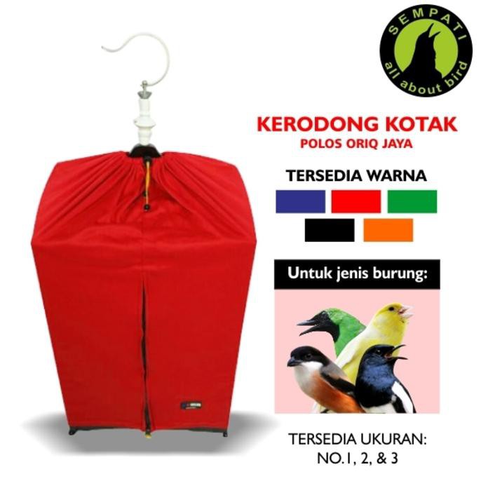 Best Choice Krodong Sangkar Burung Lomba Kotak Polos No 1 2 3 Oriq