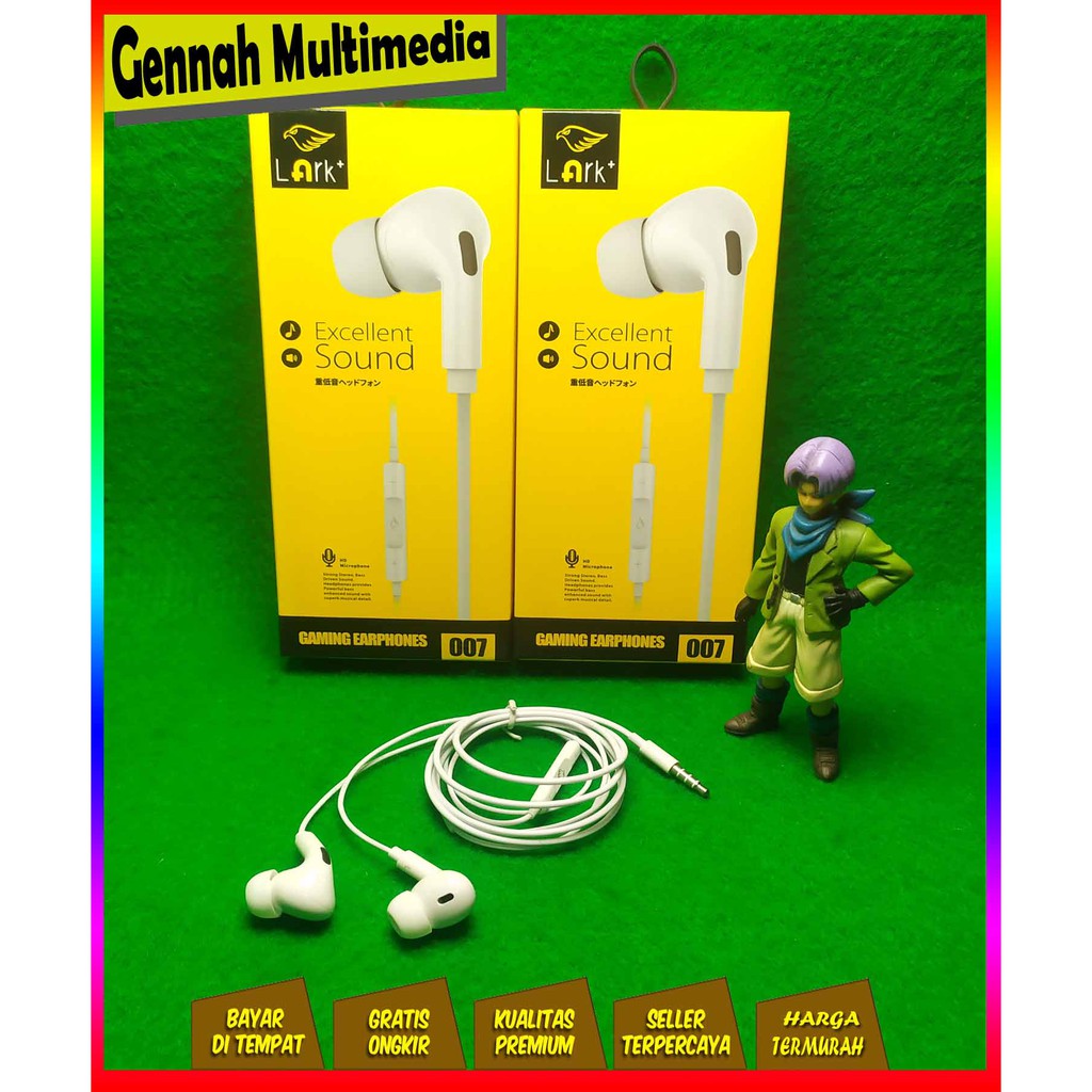 Headset Original Lark 007 Full Bass