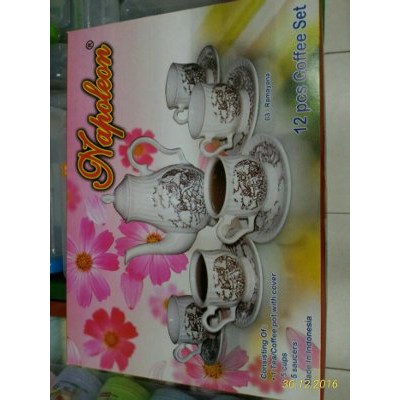 Dijual Coffee Set Napoleon Plus Teko Harga Oke Kwalitas Terbaik Berkualitas