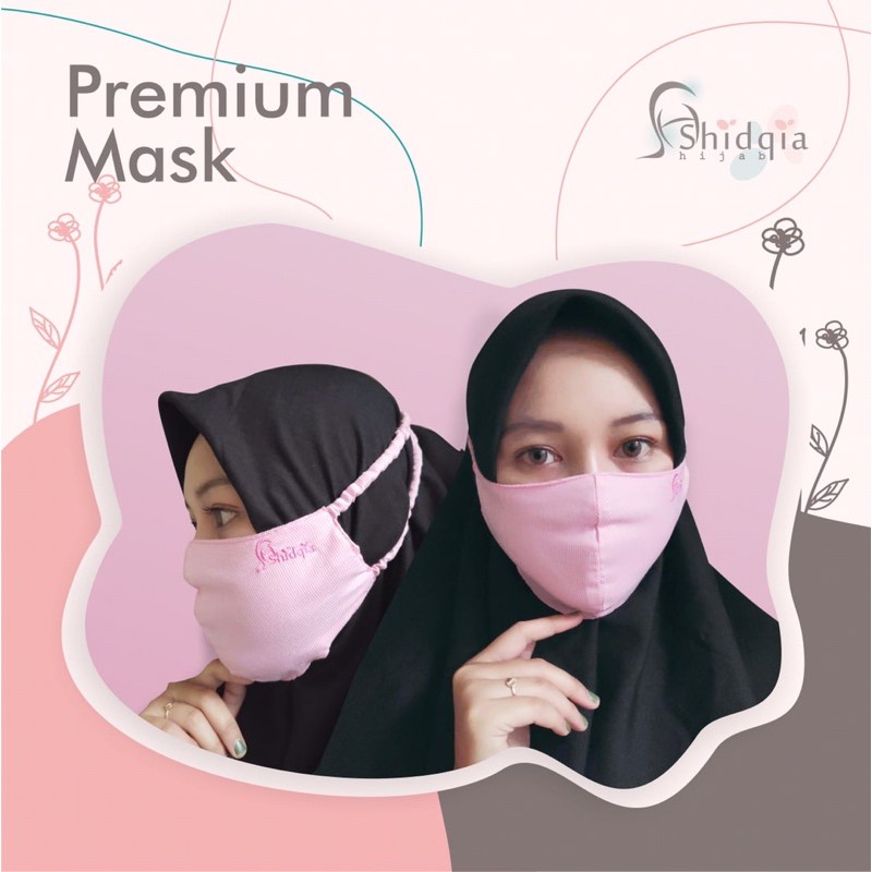 MASKER KERUT KRIWIL HIJAB