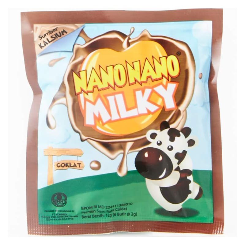 

NANO NANO MILKY COKLAT 12GR