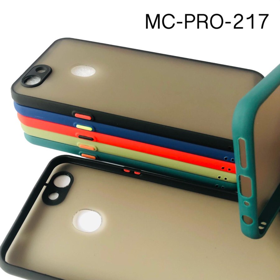 Oppo F1S F5 F7 F9 F11 Pro Neo 9 7 A37 A71 A1K Case Bumper Candy Matte Hybrid Casing Hard Aero-7