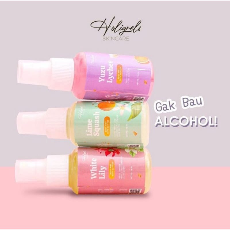 (READY) HOLIGRELS BODYMIST/HOLIGRELS DEO SPRAY