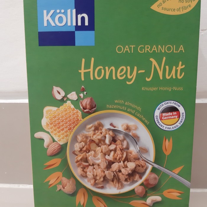 

Jual Promo !! Kolln Honey Nut Oat Granola 375Gram