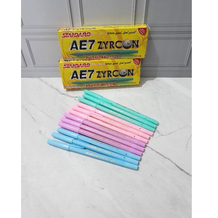 

[Y9BNU7351] (12pc) pen standart AE7 ZYRCON/pulpen standart AE7 ZYRCON