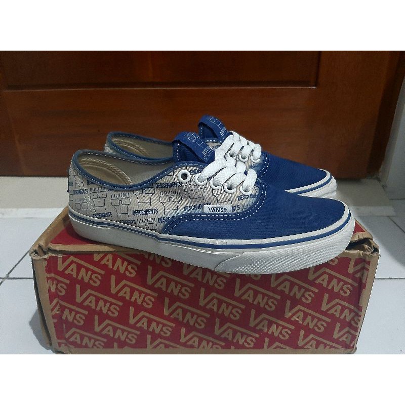 Vans Authentic X Descendents Size 39 RARE ITEM