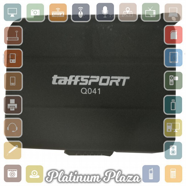 TaffSPORT Box Kotak Perkakas Kail Pancing Waterproof Case - Q041 - Black`60Z818-