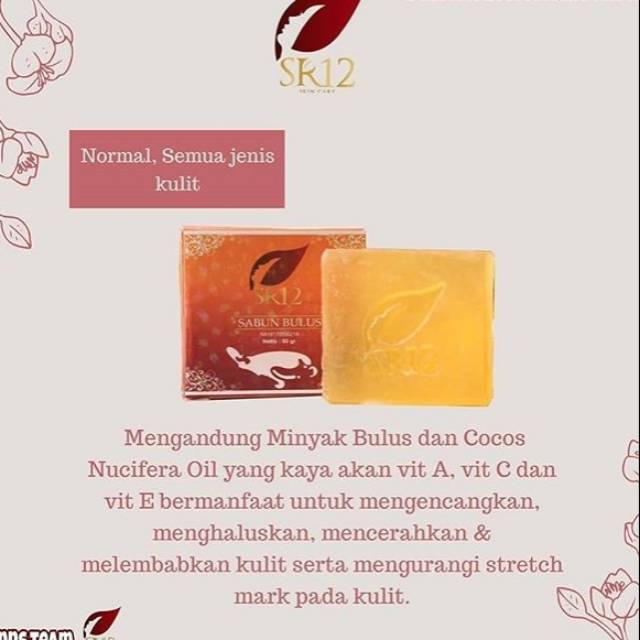Bulus soap SR12 / Sabun bulus sr12
