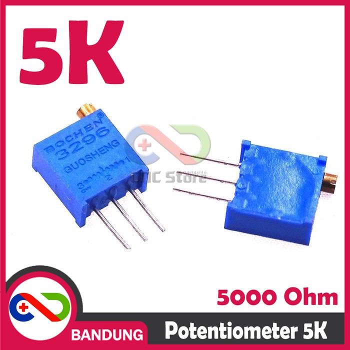 POTENSIOMETER 5K POTENTIOMETER POTENSIO TRIMPOT MULTITURN VR 329