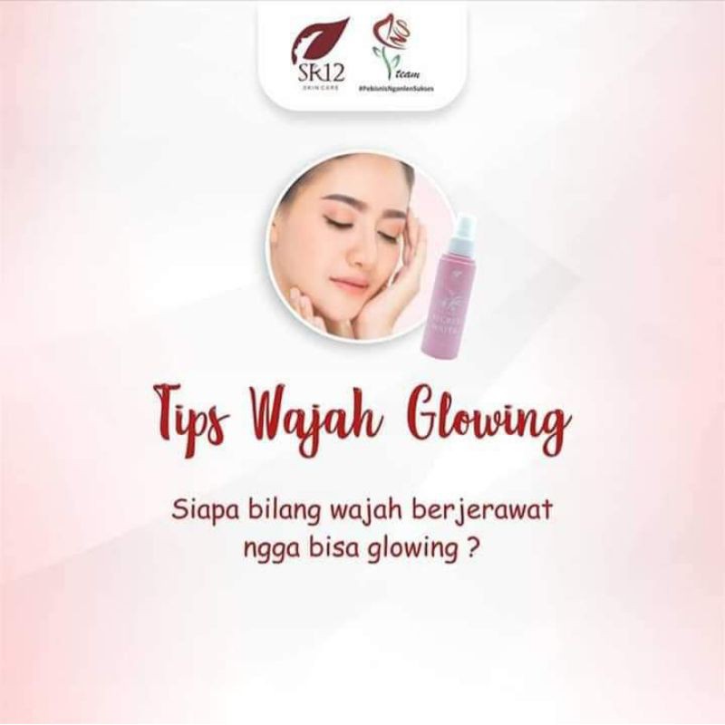 Nature Secret Water sr12/ mambantu make up lebih tahan lama/Merawat kulit berjerawat/Wajah glowing
