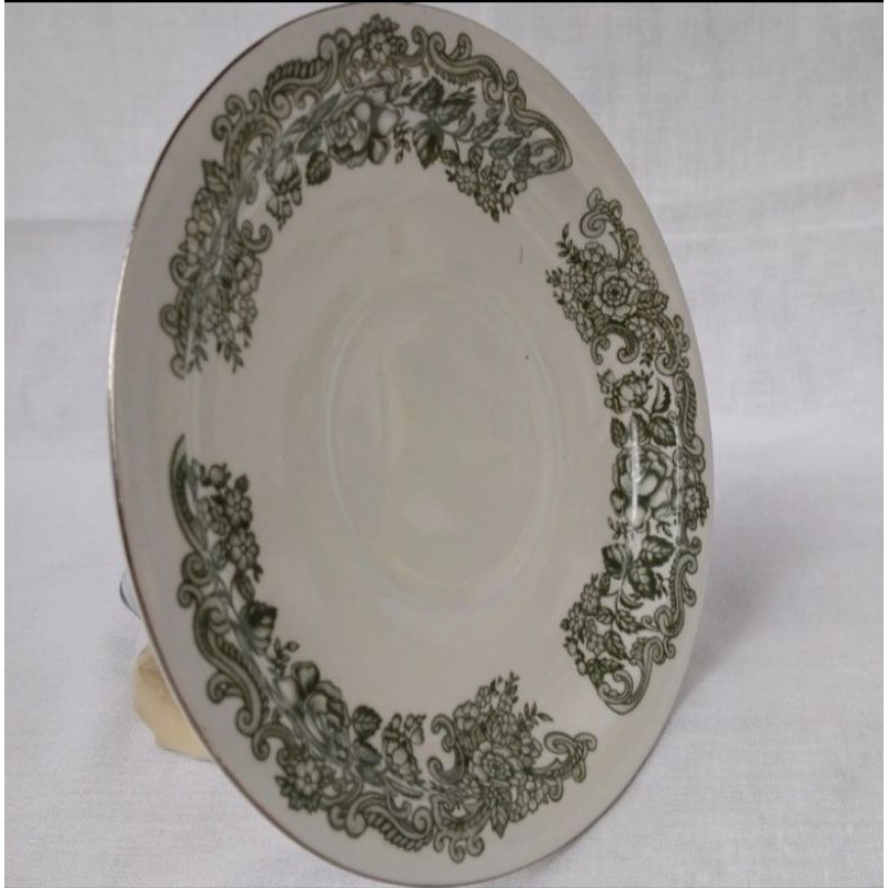 piring kecil keramik merk noritoki Japan antik unik jadul lawas vintage kuno