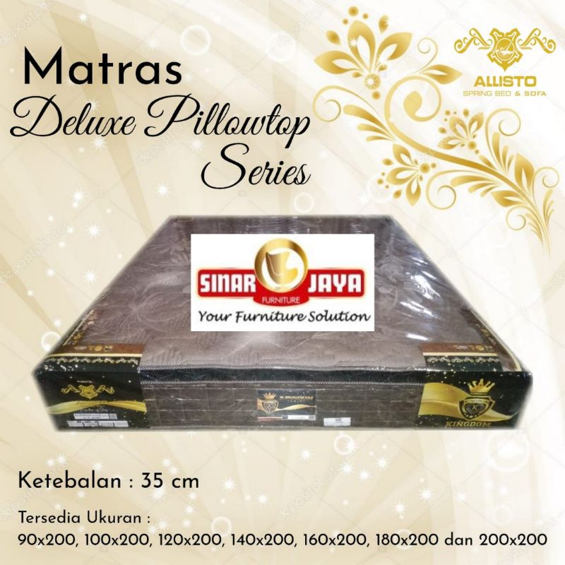 Matrass-Kingdom Delux Pillow.Top Series