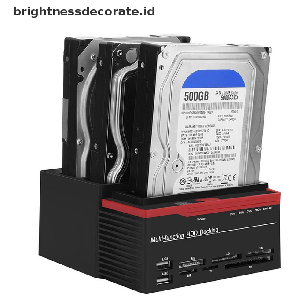 (birth) Docking Station Hardisk Eksternal SATA IDE 2.5 &quot;/ 3.5&quot;