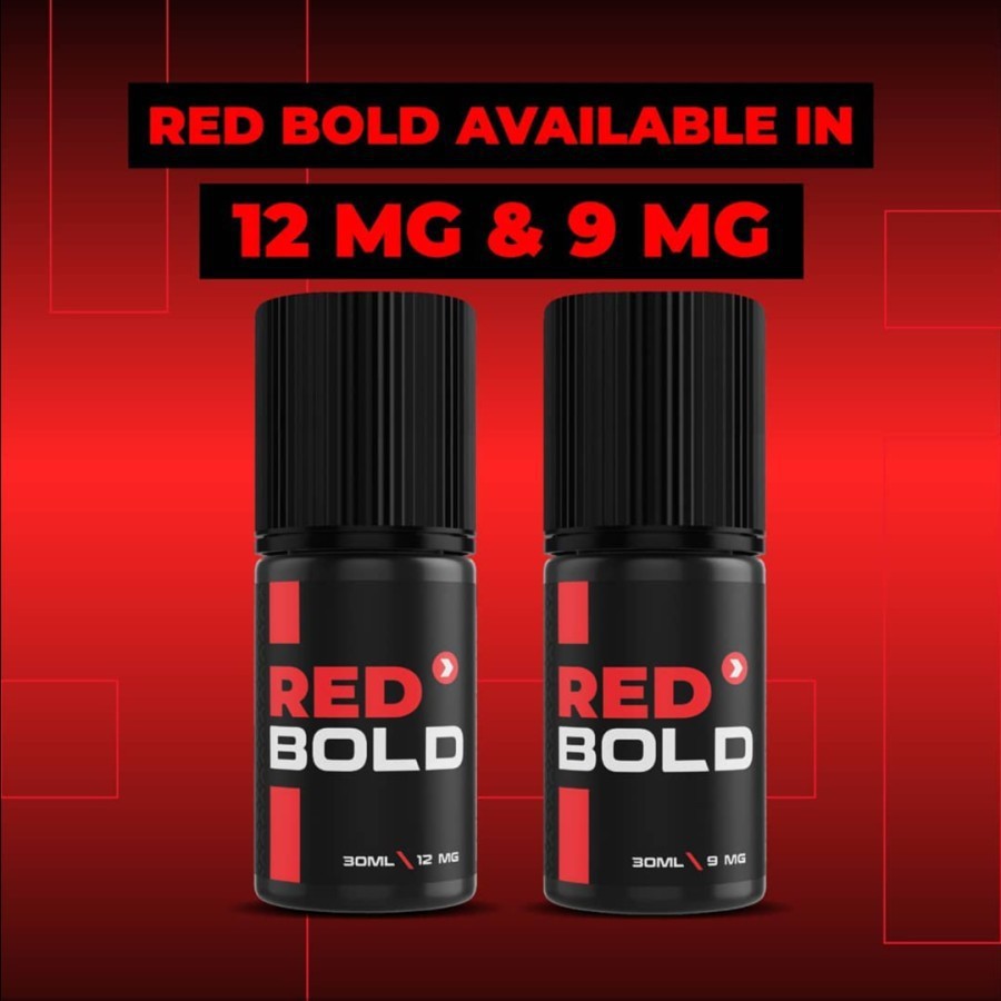 LIQUID FOOM RED BOLD 30ML 9MG AUTHENTIC LIQUID